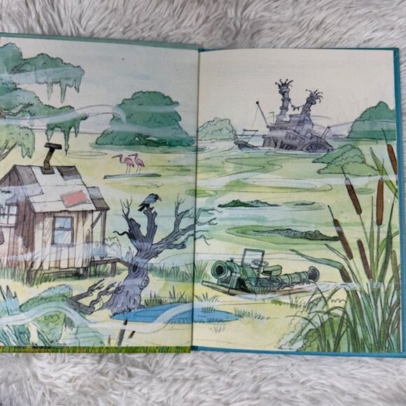 Vintage Set of 4 Disney The Rescuers + Great Mouse Detective Children's Books - Picture 9 of 14